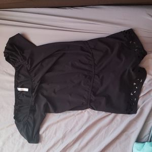 Fabletics Black Romper small